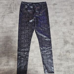 7 For All Mankind Dark Patterned Jeggings